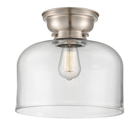 Franklin Flush Mount Brushed Satin Nickel