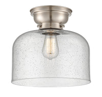 Franklin Flush Mount Brushed Satin Nickel