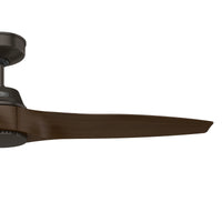 52 inch Mosley Premier Bronze Damp Rated Ceiling Fan and Wall Control
