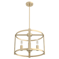 Astwood 18-inch 4-light Alturas Gold Drum Chandelier
