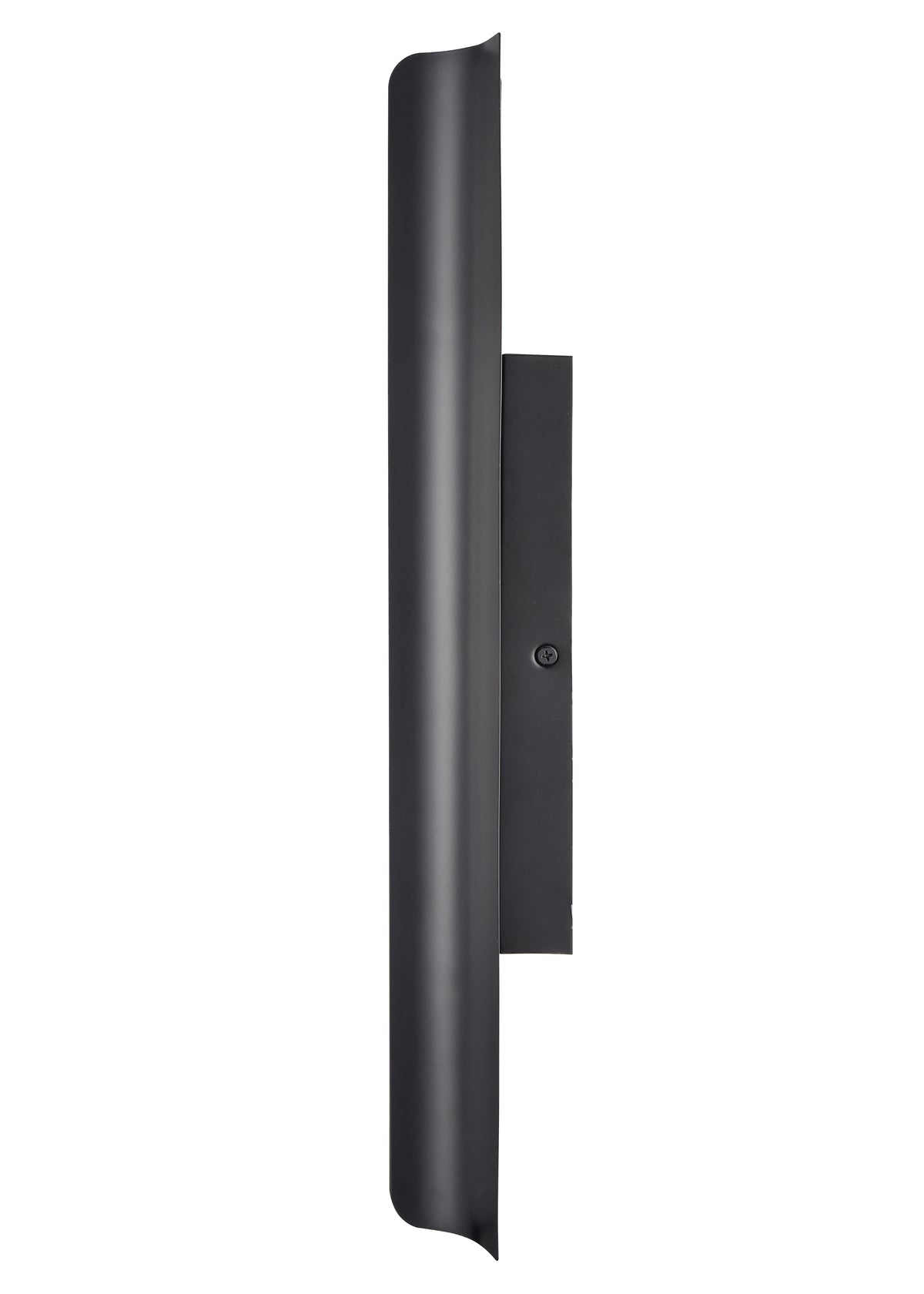 20-inch Powder Coated Black Outdoor Wall Sconce