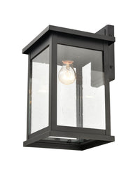 8.5'' Bowton Powder Coated Black 1 Light Wall Sconce