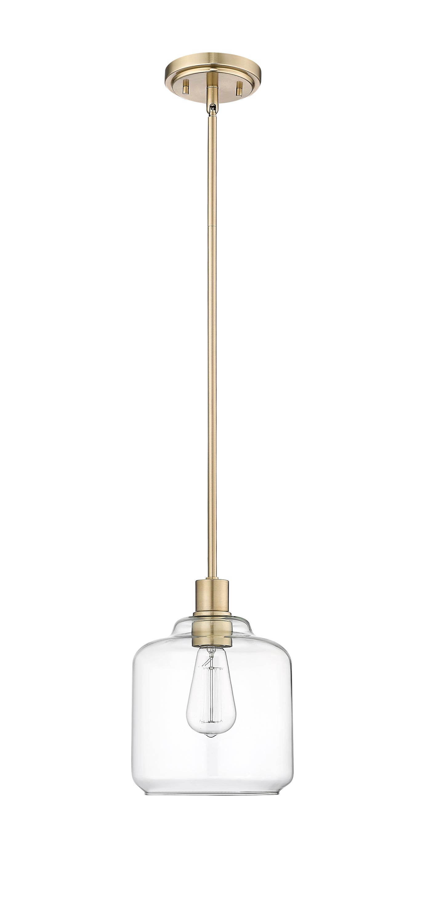 10.2'' Asheville Modern Gold 1 Light Mini Pendant