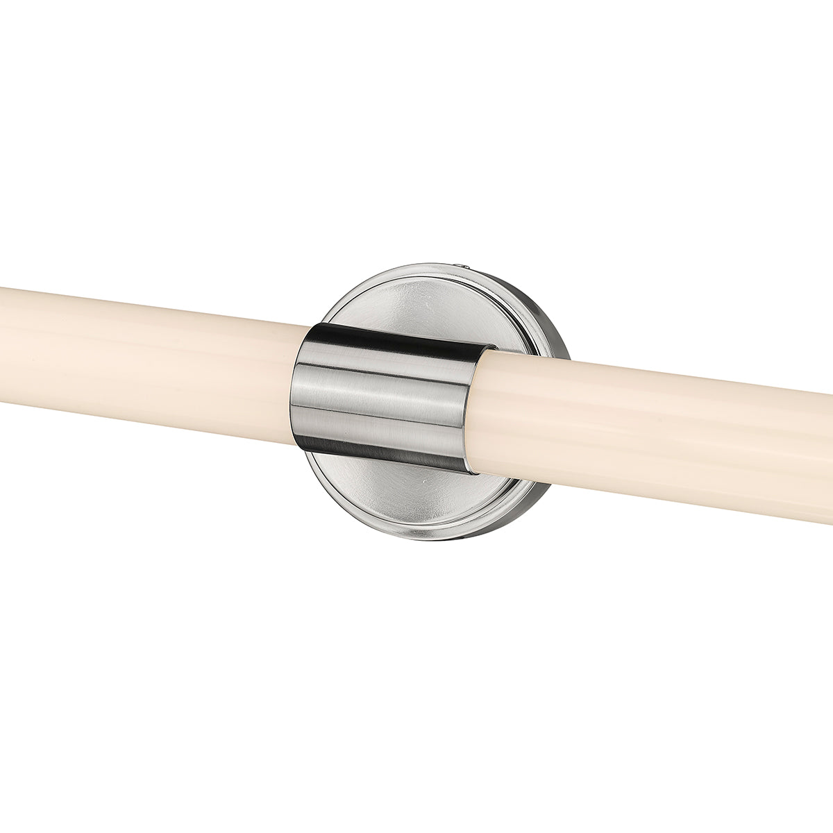 24'' Trumann Brushed Nickel 1 Vanity Light