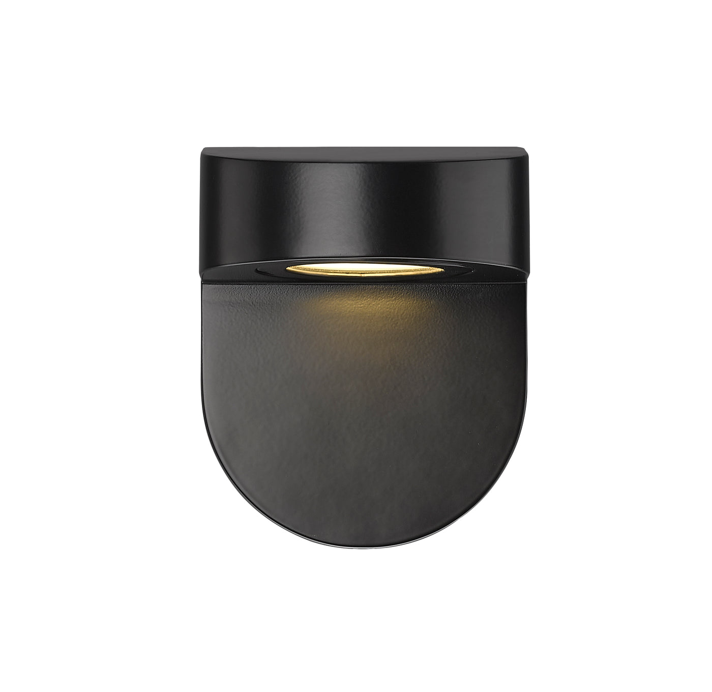 4.87''  Powder Coated Black 1 Light Wall Sconce