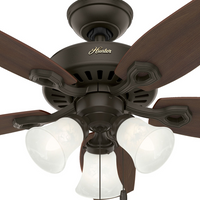 42 inch Builder New Bronze Ceiling Fan with LED Light Kit