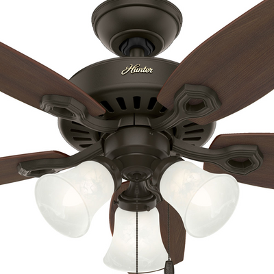 42 inch Builder New Bronze Ceiling Fan with LED Light Kit
