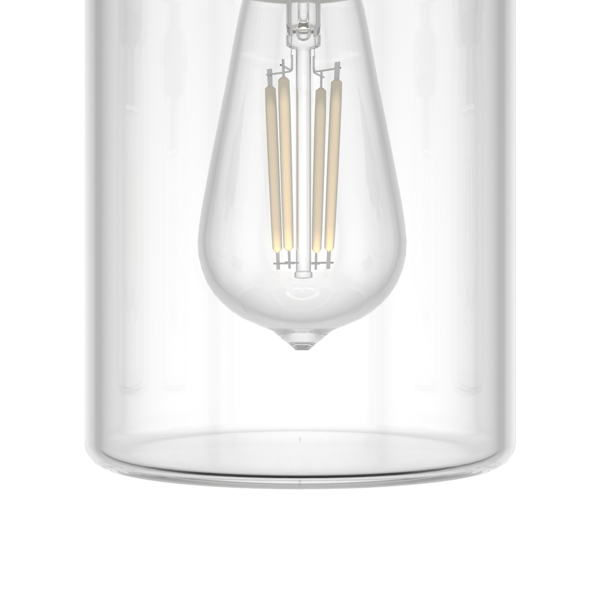 Devon Park 28.5-inch 3-light Brushed Nickel Linear Pendant Cluster with Clear Glass