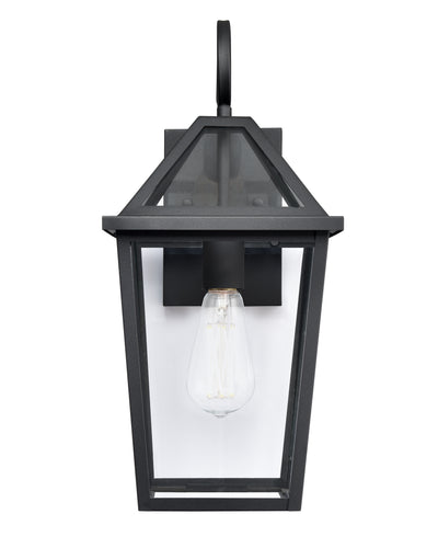 8.25'' Eston Textured Black 1 Light Wall Sconce