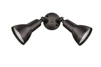 5.25''  Powder Coated Bronze 2 Light Flood Light