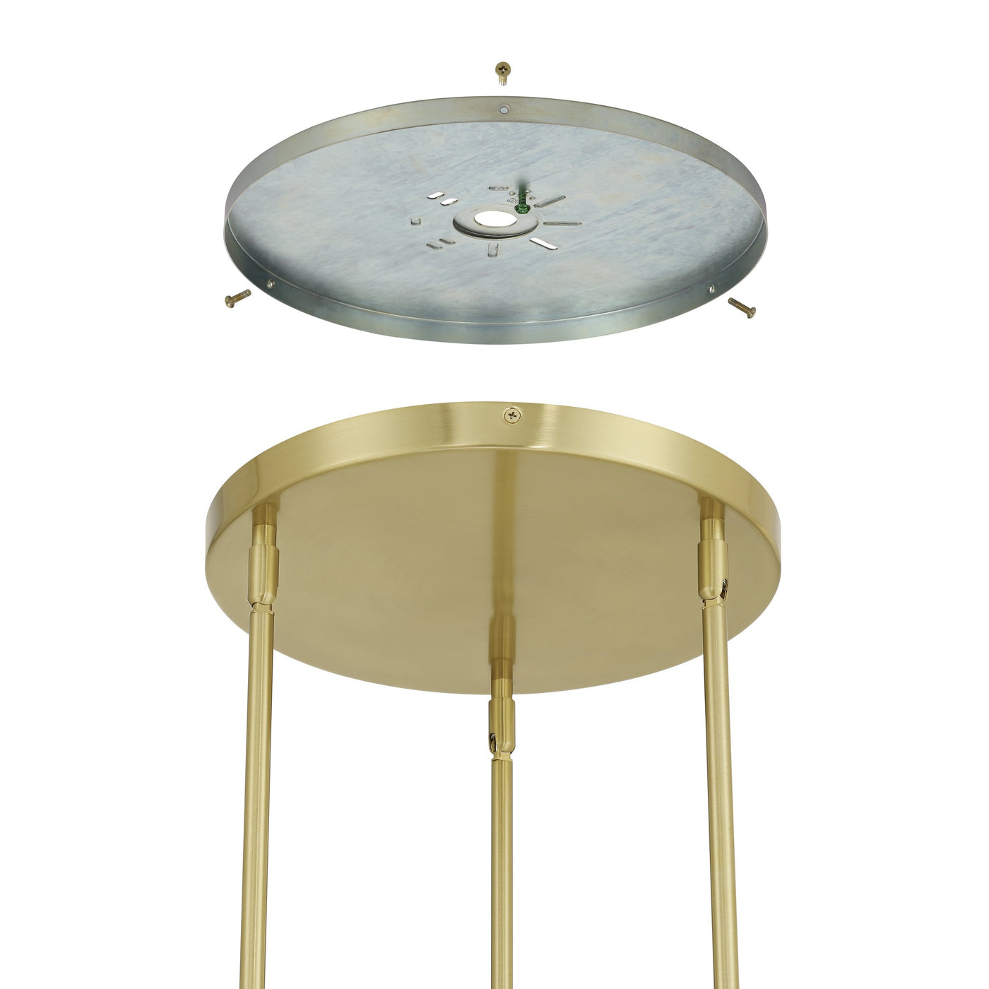 Julep 22-inch 9-light Brushed Gold Chandelier with Opal Glass Shades