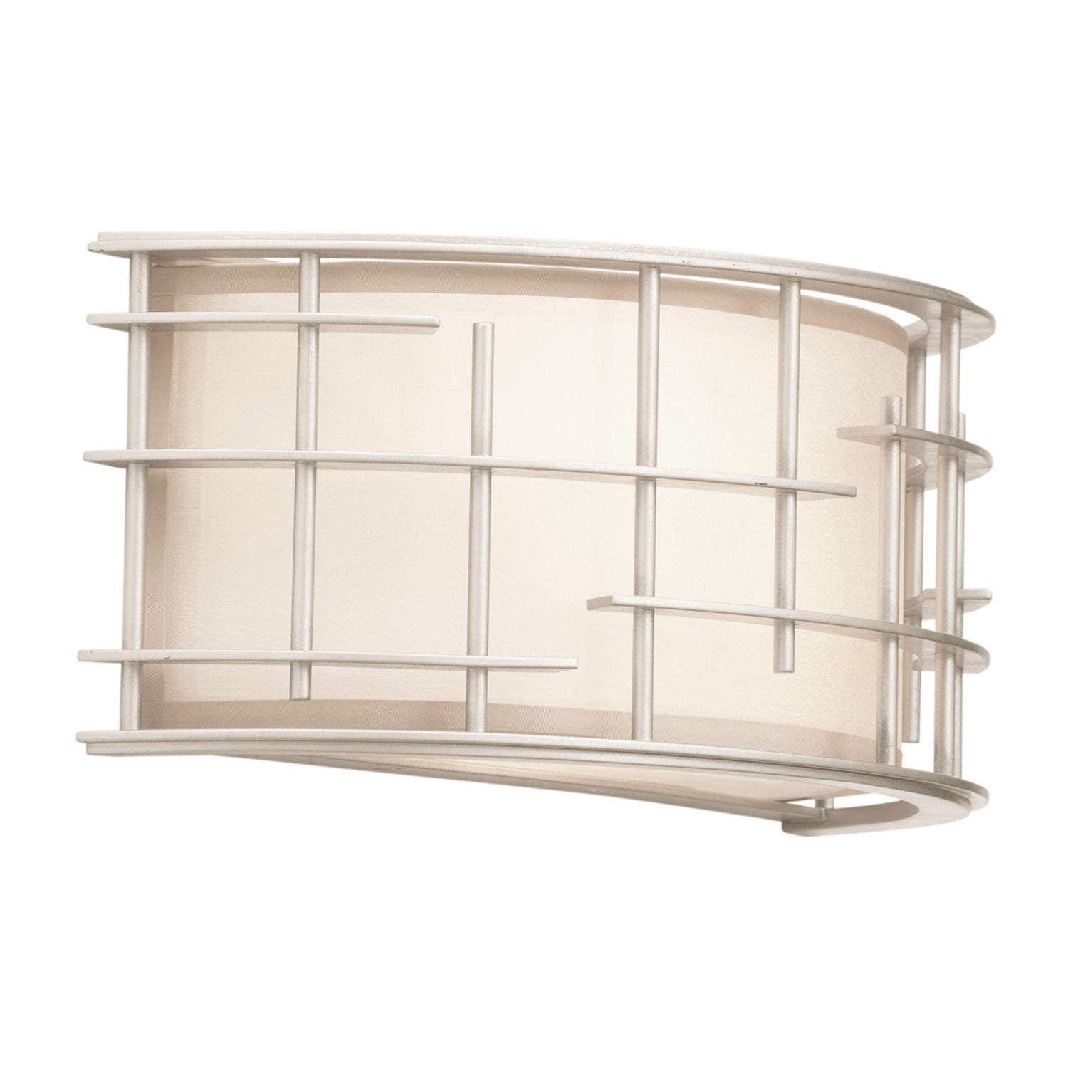 14'' Atelier 2 Light Tarnished Silver Wall Sconce