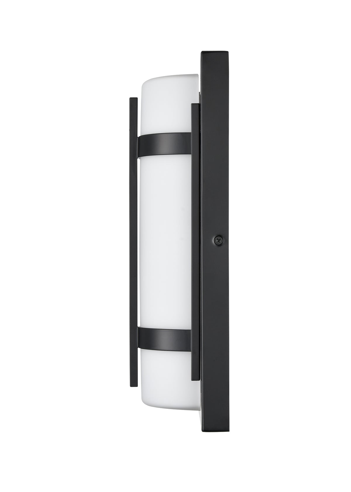 13.4-inch Powder Coated Black Outdoor Wall Sconce