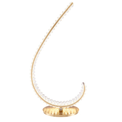Grace Crystal Table Lamp 16W Touch Dimmable – R Gold