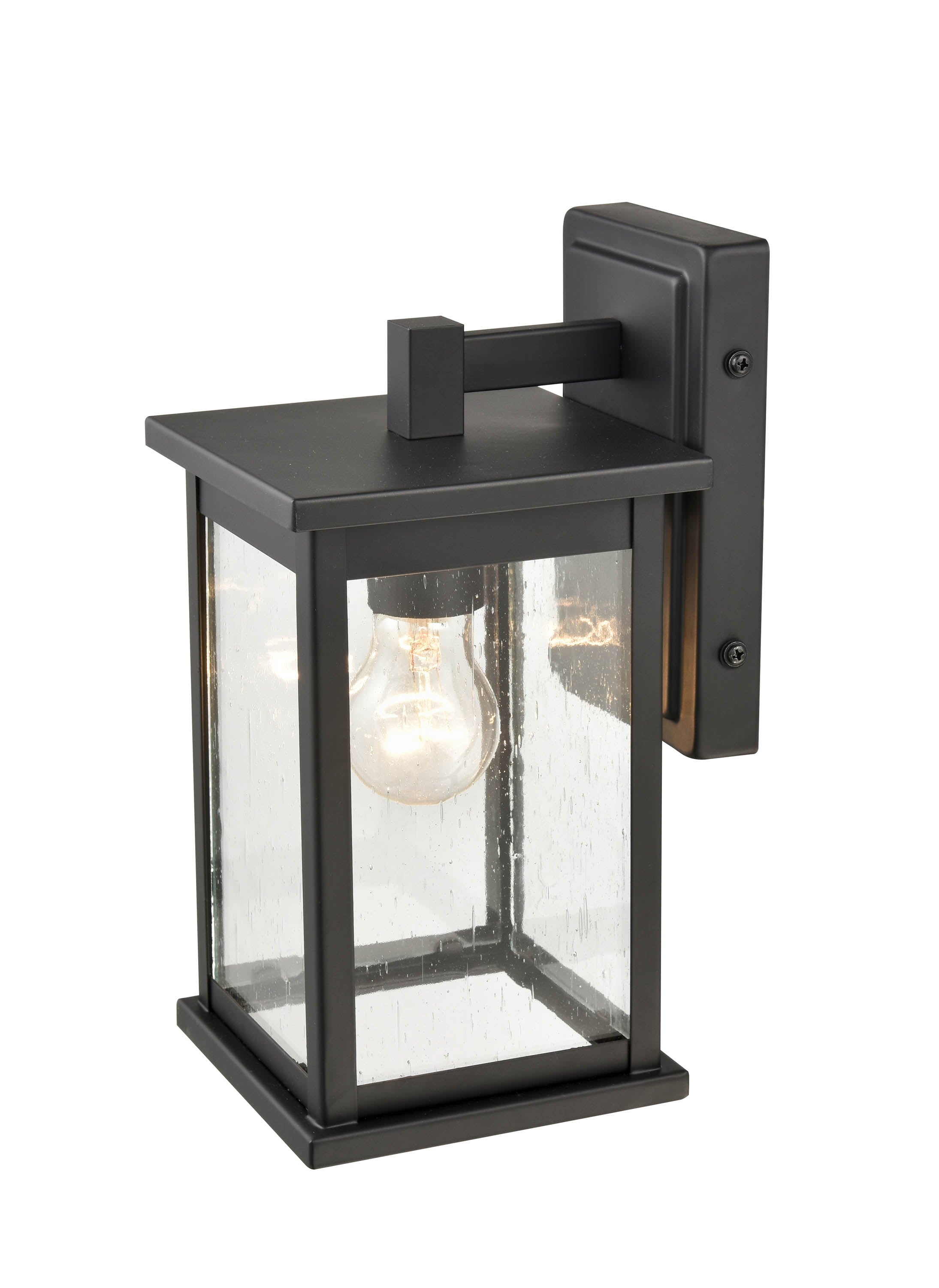 5.75'' Bowton Powder Coated Black 1 Light Wall Sconce
