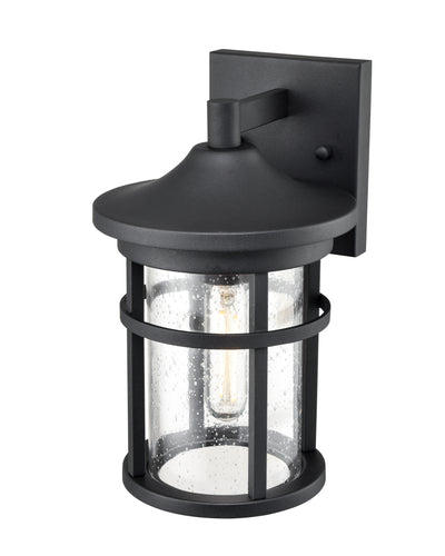 7'' Namath Textured Black 1 Light Wall Sconce