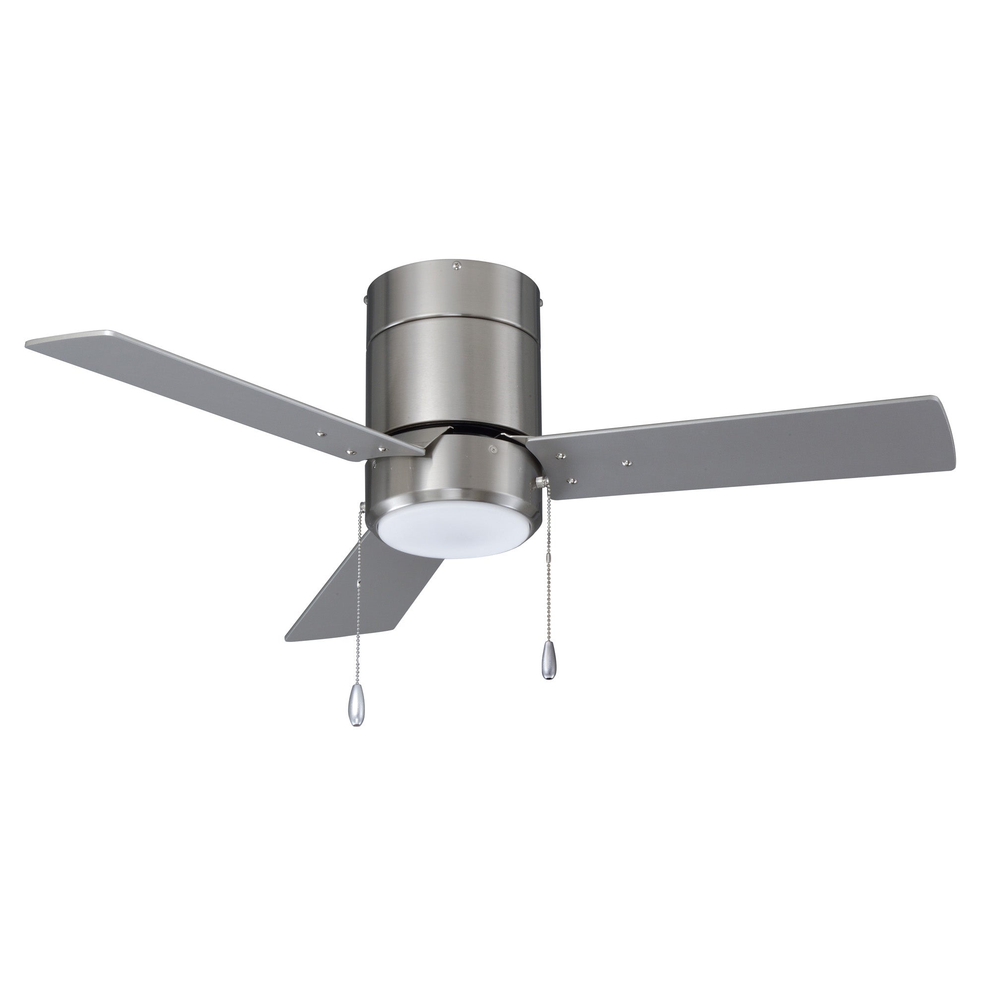 42 Inch Sabio AC Brushed Nickel Indoor Ceiling Fan 3-Blade Reversible