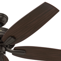 52 inch Newsome Premier Bronze Ceiling Fan and Pull Chain
