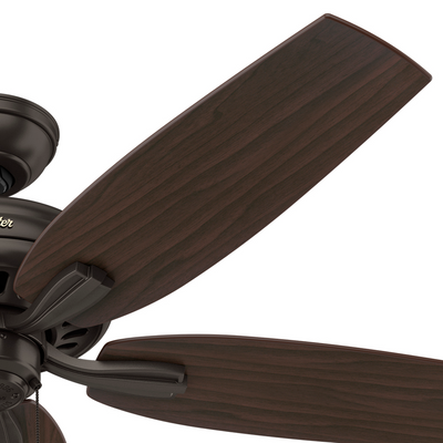 52 inch Newsome Premier Bronze Ceiling Fan and Pull Chain