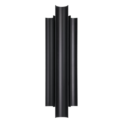 Kestrel 22-inch 3-light Textured Black 5CCT LED Exterior Wall Sconce
