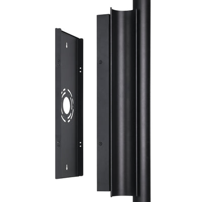Kestrel 22-inch 3-light Textured Black 5CCT LED Exterior Wall Sconce