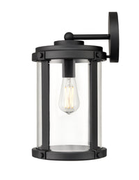 9'' Pennfield Textured Black 1 Light Wall Sconce