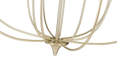 40.2'' Emery Modern Gold 12 Light Chandelier