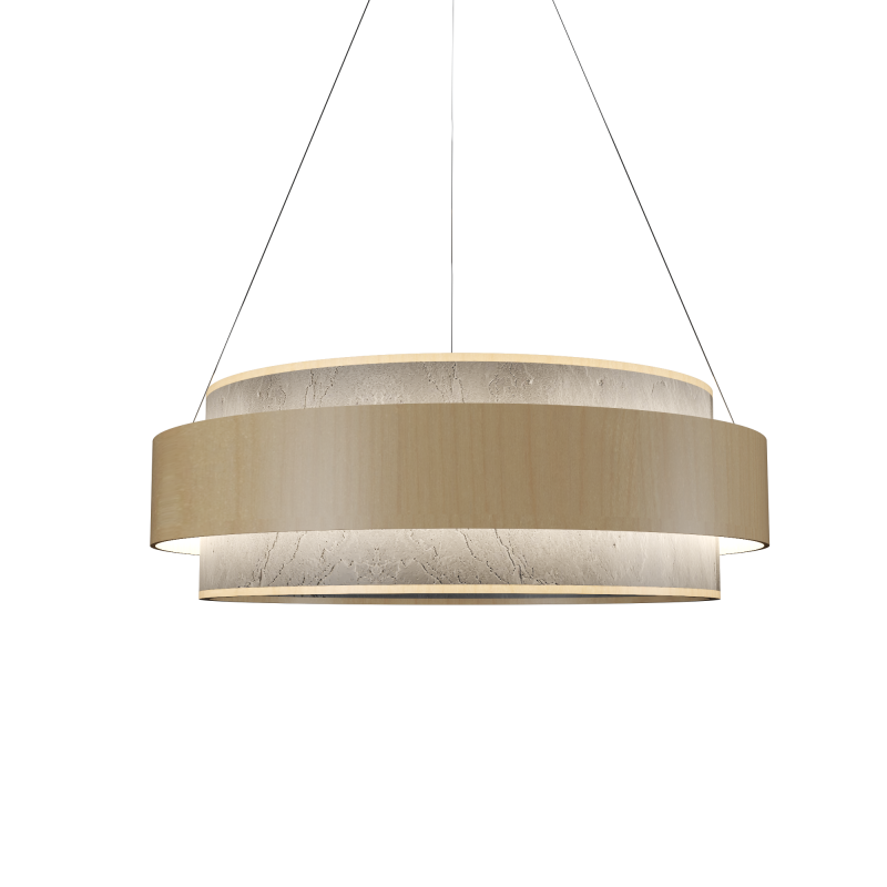7.87'' Handcrafted Petra LED Accord Pendant Light