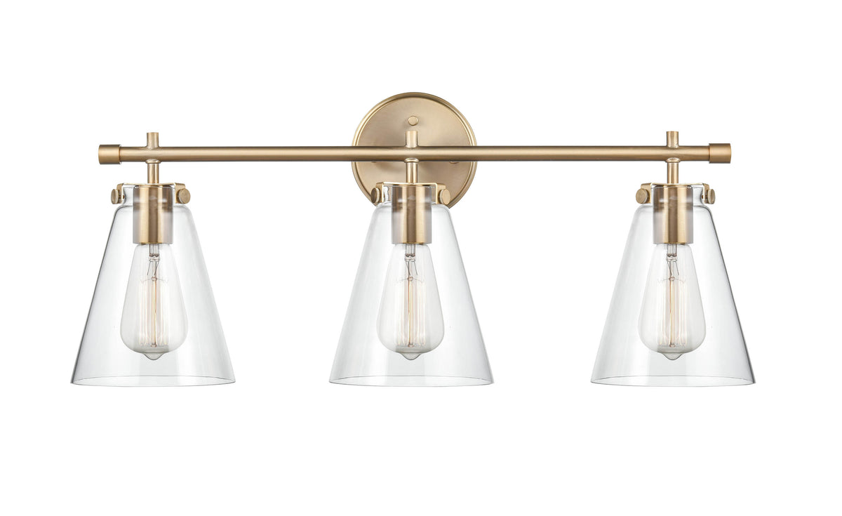 27'' Aliza Modern Gold 3 Light Bath Vanity