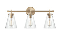27'' Aliza Modern Gold 3 Light Bath Vanity