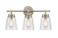 23'' Amberose Modern Gold 3 Light Bath Vanity