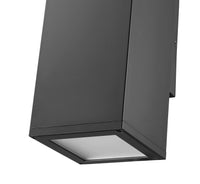 12.62-inch Vegas Powder Coated Black 2-Light Outdoor Wall Sconce