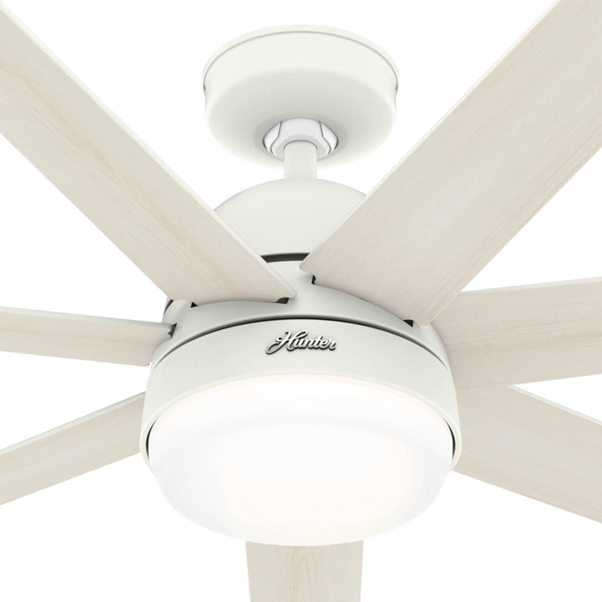 60 inch Phenomenon Wi-Fi ENERGY STAR® Matte White Ceiling Fan with LED Light Kit and Wall Control