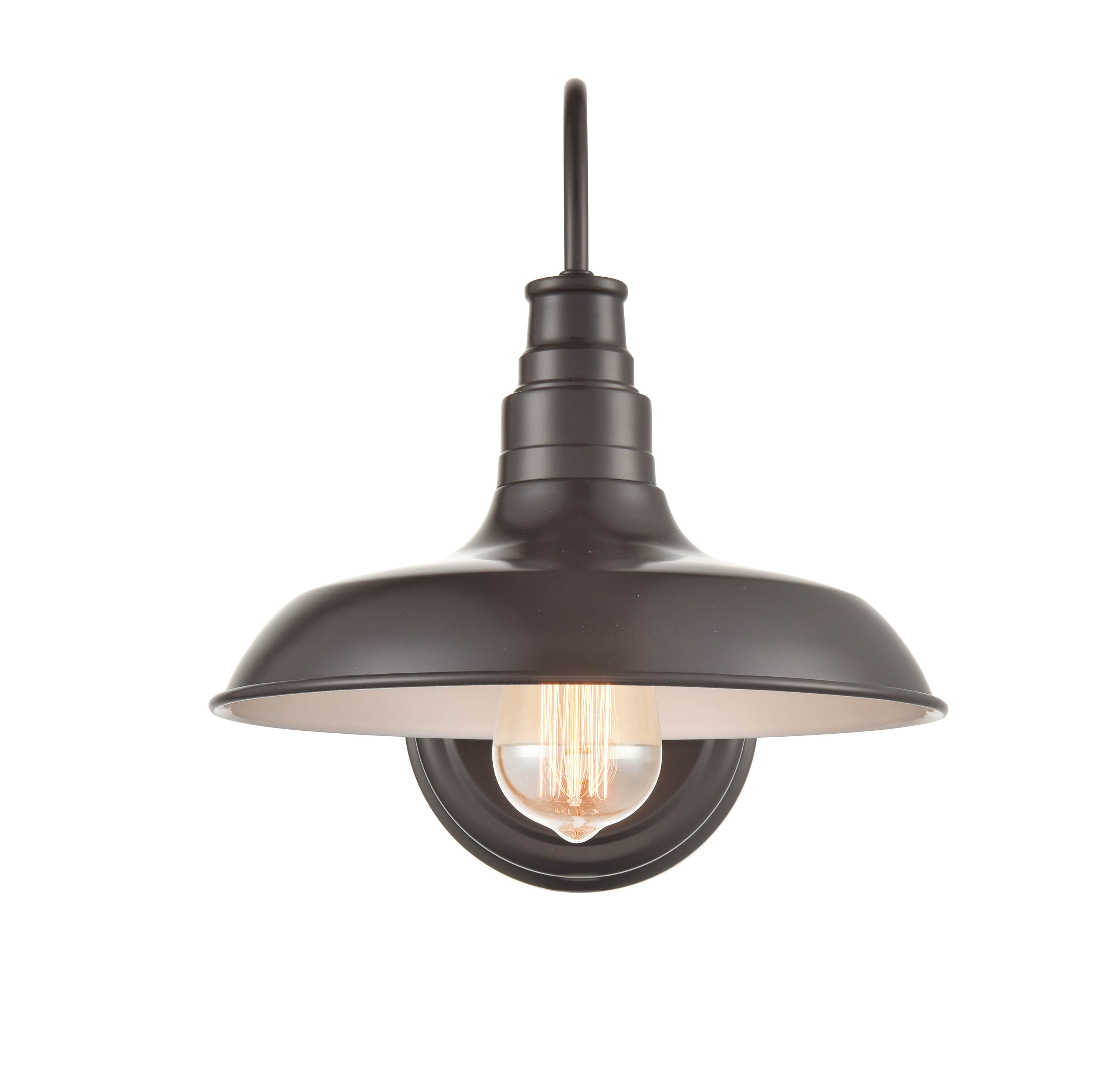 13-inch Milltown Powder Coated Bronze 1-Light Outdoor Wall Sconce