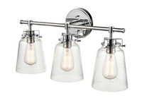 23'' Amberose Chrome 3 Light Bath Vanity
