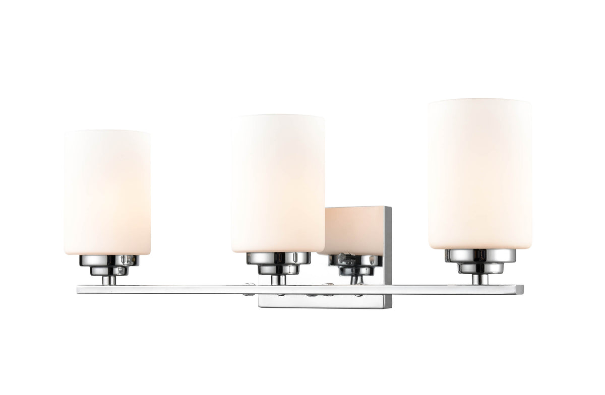 22'' Durham Chrome 3 Light Bath Vanity