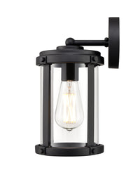 6'' Pennfield Textured Black 1 Light Wall Sconce