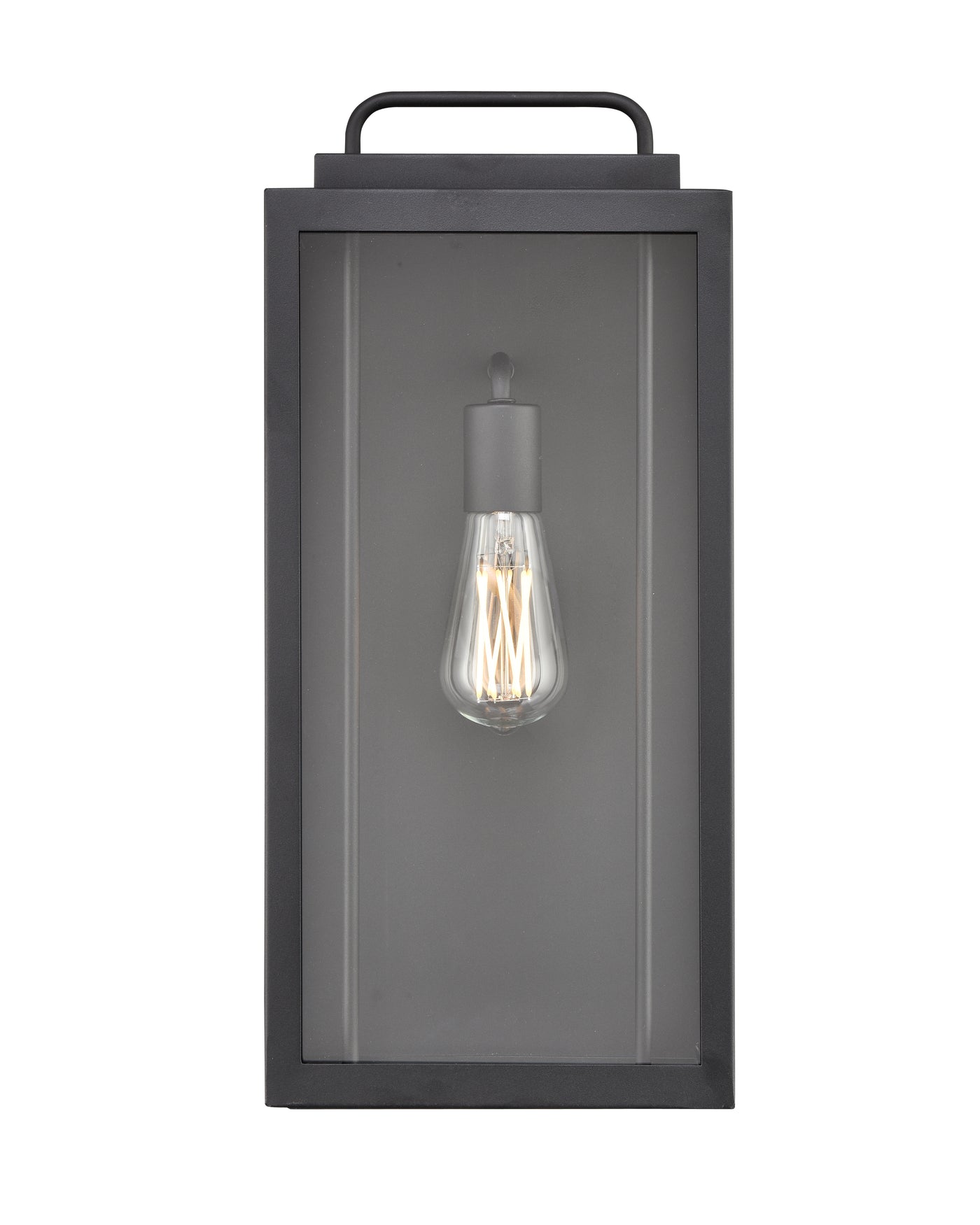 8.5'' Gallatin Textured Black 1 Light Wall Sconce