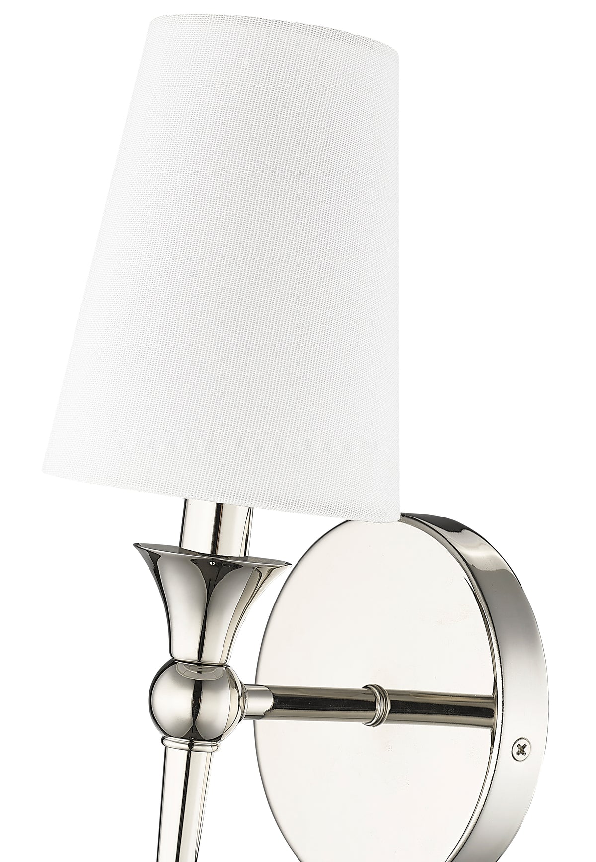 5''  Polished Nickel 1 Light Wall Sconce
