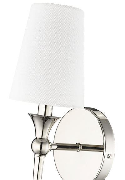 5''  Polished Nickel 1 Light Wall Sconce
