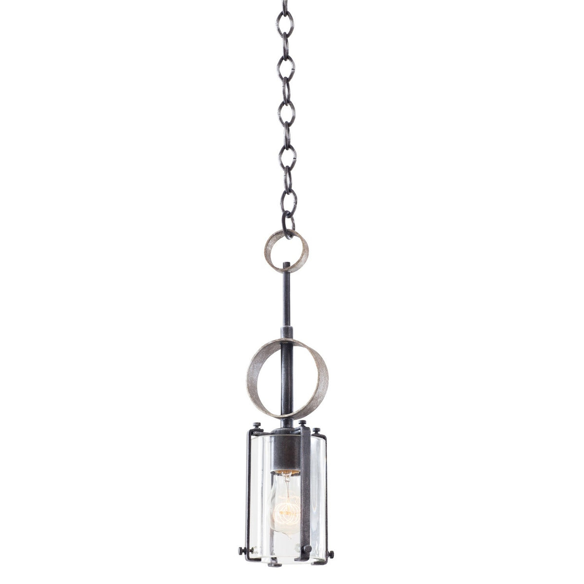 17'' Irvine 1 Light Vintage Iron Pendant