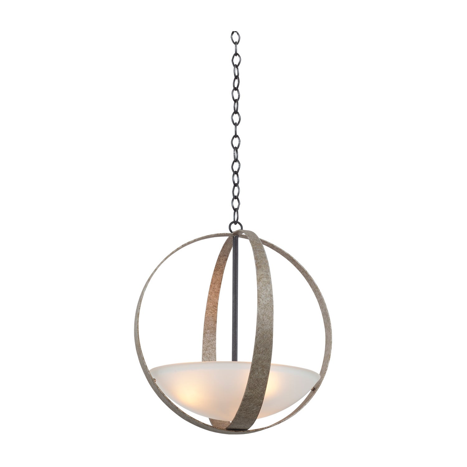 20'' Irvine 3 Light Vintage Iron Pendant