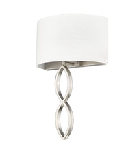 12.8'' Rylee Brushed Nickel 1 Light Wall Sconce