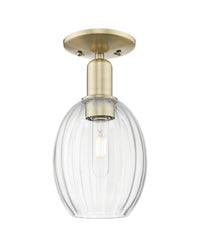 Arcadia Semi-Flush Mount Brushed Nickel