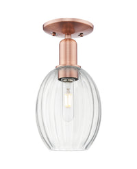 Arcadia Semi-Flush Mount Brushed Nickel