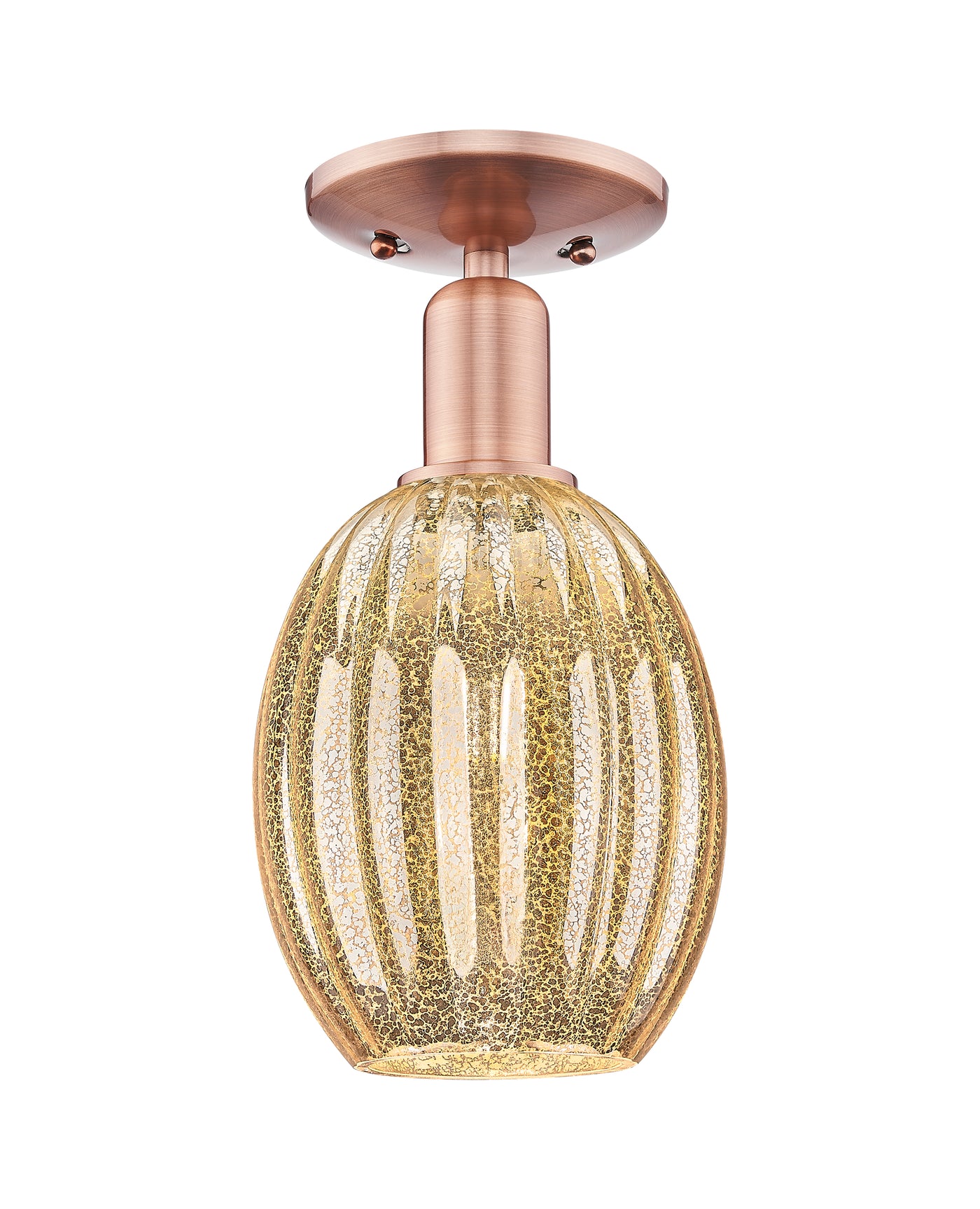 Arcadia Semi-Flush Mount Brushed Nickel