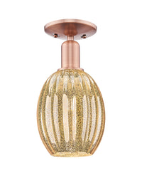Arcadia Semi-Flush Mount Brushed Nickel
