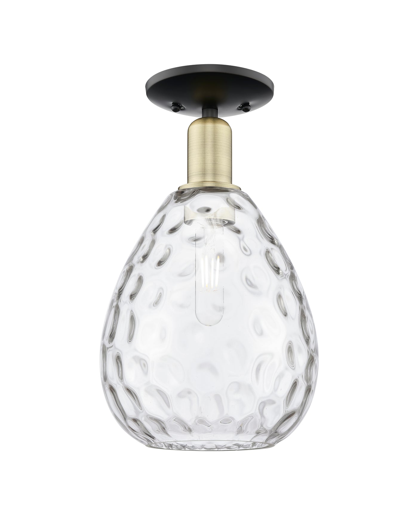 Arcadia Semi-Flush Mount Brushed Nickel