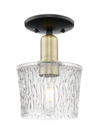 Arcadia Semi-Flush Mount Brushed Nickel