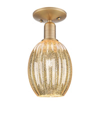 Arcadia Semi-Flush Mount Brushed Nickel